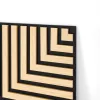 Akusztikus falpanel Deco V bambusz hatású 60x60x1,8 cm