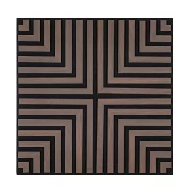 Akusztikus falpanel Deco V dió hatású 60x60x1,8 cm