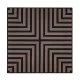 Akusztikus falpanel Deco V dió hatású 60x60x1,8 cm