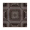 Akusztikus falpanel Deco V dió hatású 60x60x1,8 cm