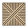 Akusztikus falpanel Deco VI bambusz hatású 60x60x1,8 cm