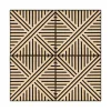 Akusztikus falpanel Deco VI bambusz hatású 60x60x1,8 cm