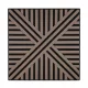 Akusztikus falpanel Deco VI olajos tölgy hatású 60x60x1,8 cm