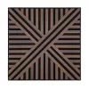 Akusztikus falpanel Deco VI dió hatású 60x60x1,8 cm
