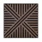 Akusztikus falpanel Deco VI dió hatású 60x60x1,8 cm