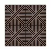 Akusztikus falpanel Deco VI dió hatású 60x60x1,8 cm