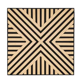 Akusztikus falpanel Deco VII bambusz hatású 60x60x1,8 cm
