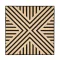 Akusztikus falpanel Deco VII bambusz hatású 60x60x1,8 cm