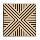 Akusztikus falpanel Deco VII bambusz hatású 60x60x1,8 cm