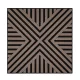 Akusztikus falpanel Deco VII olajos tölgy hatású 60x60x1,8 cm