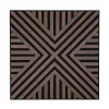 Akusztikus falpanel Deco VII dió hatású 60x60x1,8 cm