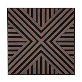 Akusztikus falpanel Deco VII dió hatású 60x60x1,8 cm