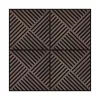 Akusztikus falpanel Deco VIII dió hatású 60x60x1,8 cm