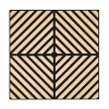 Akusztikus falpanel Deco IX bambusz hatású 60x60x1,8 cm