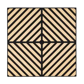 Akusztikus falpanel Deco IX bambusz hatású 60x60x1,8 cm