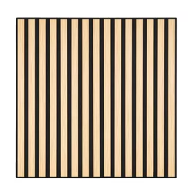 Akusztikus falpanel Deco II bambusz hatású 60x60x1,8 cm