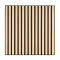 Akusztikus falpanel Deco II bambusz hatású 60x60x1,8 cm
