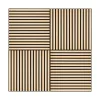Akusztikus falpanel Deco II bambusz hatású 60x60x1,8 cm