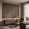 Akusztikus falpanel Deco II olajos tölgy hatású 60x60x1,8 cm