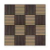 Akusztikus falpanel Deco X bambusz hatású 60x60x1,8 cm