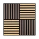Akusztikus falpanel Deco X olajos tölgy hatású 60x60x1,8 cm