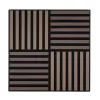 Akusztikus falpanel Deco X dió hatású 60x60x1,8 cm