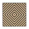 Akusztikus falpanel Deco XI bambusz hatású 60x60x1,8 cm