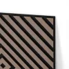Akusztikus falpanel Deco XI olajos tölgy hatású 60x60x1,8 cm