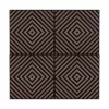 Akusztikus falpanel Deco XI dió hatású 60x60x1,8 cm