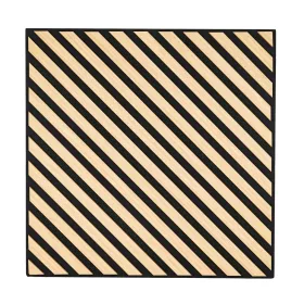 Akusztikus falpanel Deco III bambusz hatású 60x60x1,8 cm