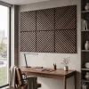 Akusztikus falpanel Deco III olajos tölgy hatású 60x60x1,8 cm