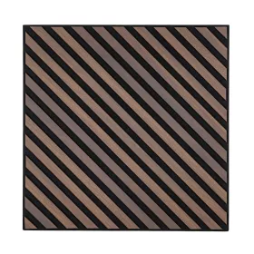 Akusztikus falpanel Deco III dió hatású 60x60x1,8 cm