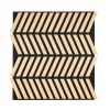 Akusztikus falpanel Deco XII bambusz hatású 60x60x1,8 cm