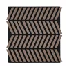 Akusztikus falpanel Deco XII olajos tölgy hatású 60x60x1,8 cm