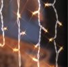 Kül- és beltéri LED fényív fényfüggöny, meleg fehér színben