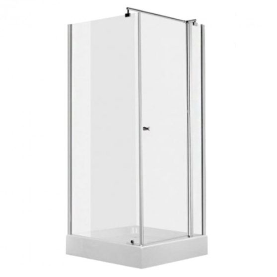 Cubic 90x90 cm szögletes zuhanykabin zuhanytálca nélkül