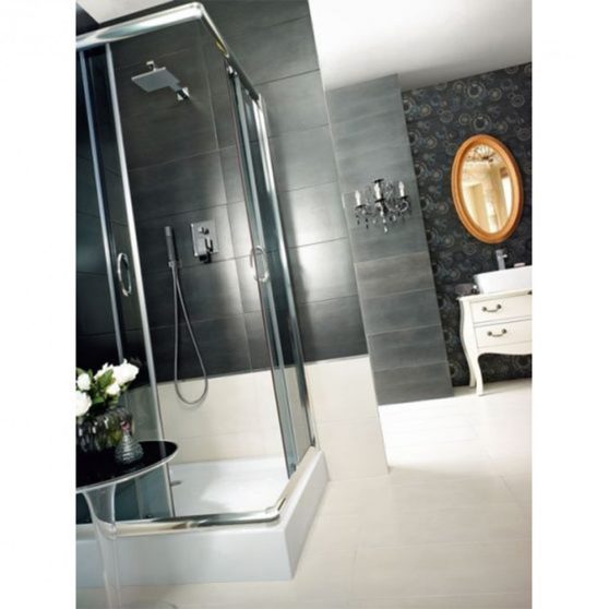 Funkia 90x90 cm szögletes zuhanykabin zuhanytálca nélkül