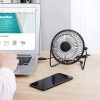 Ruen asztali usb ventilátor 5 W fekete