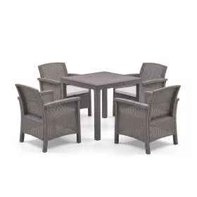 Adena 4+1 kerti bútor garnitúra szett cappuccino