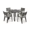 Orin 4+1 kerti bútor garnitúra szett