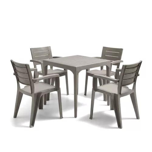 Deya 4+1 kerti bútor garnitúra szett cappuccino