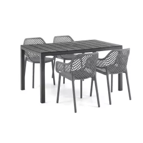 Rino 4+1 kerti bútor garnitúra szett grafit