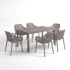 Rino 6+1 kerti bútor garnitúra szett cappuccino