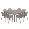 Luno 8+1 kerti bútor garnitúra szett cappuccino