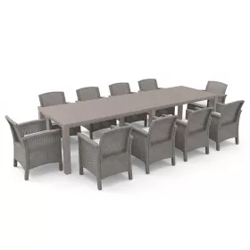 Grant 10+1 kerti bútor garnitúra szett cappuccino