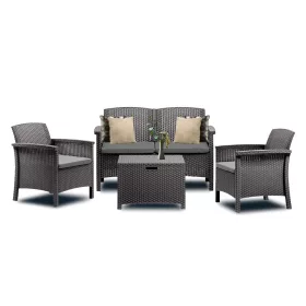 Venus II 4 személyes kerti bútor garnitúra grafit