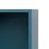 Boxie nyitott fali szekrény 40x40x27 cm petrol kék