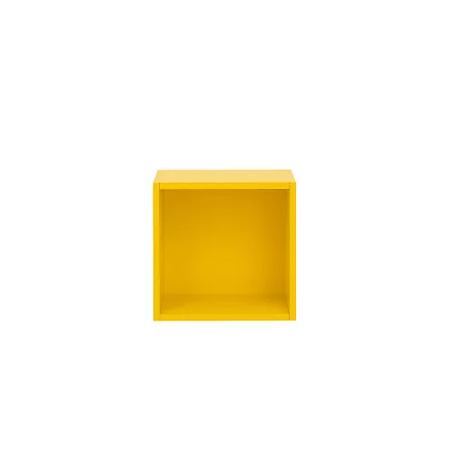 Boxie nyitott fali szekrény 40x40x27 cm sárga