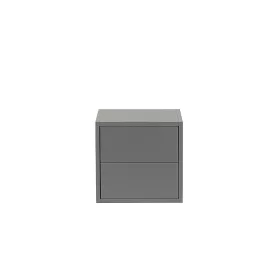 Boxie 2 fiókos fali szekrény 40x40x37 cm antracit
