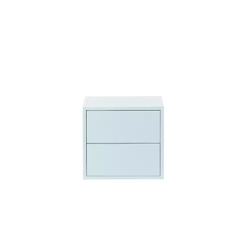 Boxie 2 fiókos fali szekrény 40x40x37 cm kék